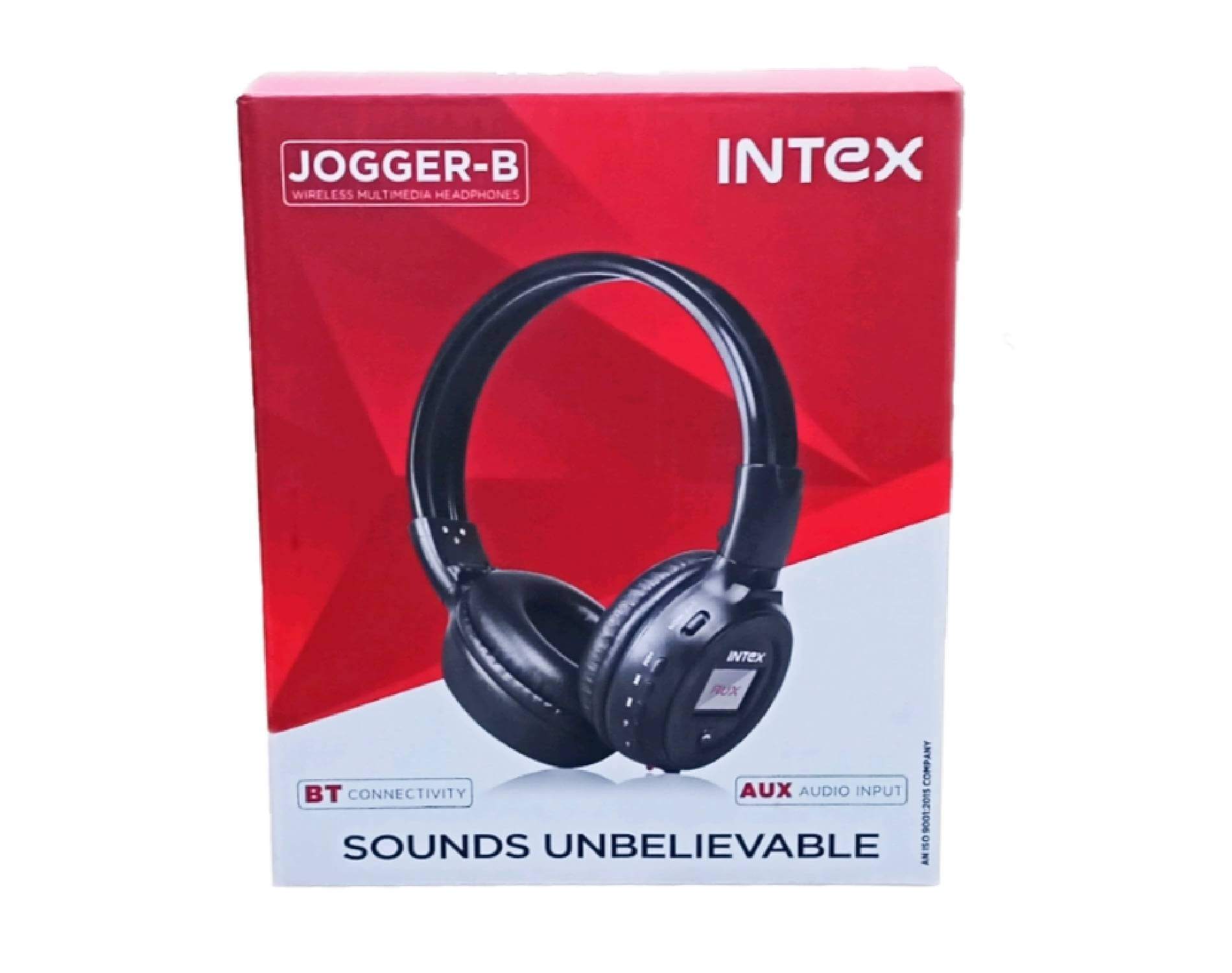intex jogger b bluetooth headset with mic